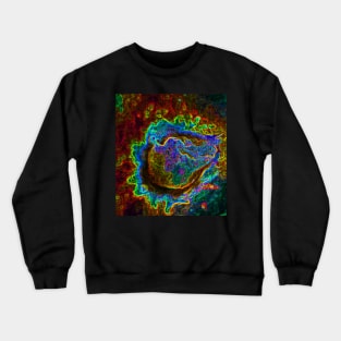 Black Panther Art - Glowing Edges 128 Crewneck Sweatshirt